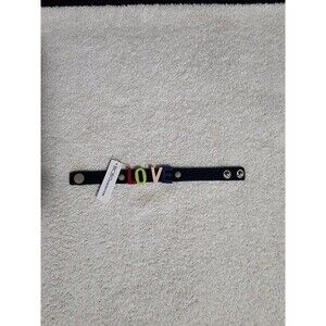 BCBGeneration Love Letters Rubber bracelet NEW